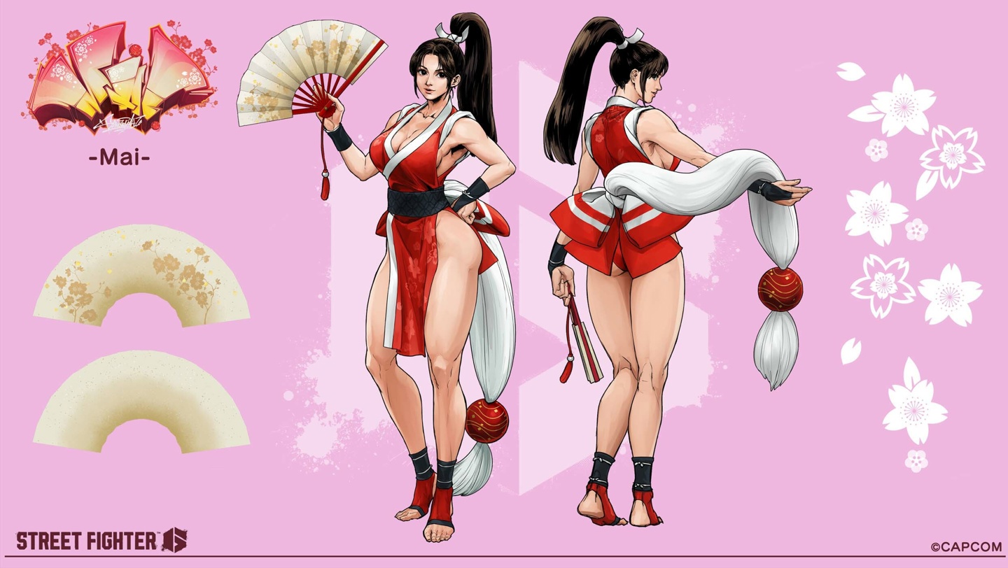 卡普空《街头霸王 6》追加 SNK《饿狼传说》DLC 角色“不知火舞”，实机演示公布