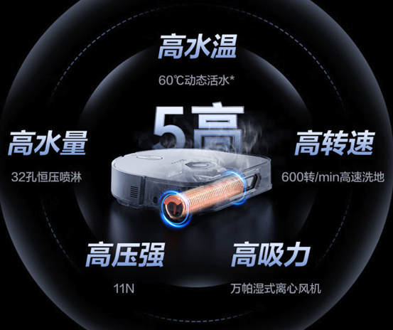 萤石 AI 多维视觉洗地机器人 RX30 Max 上市：支持干湿混吸活水洗地，全天候“恒净”基站