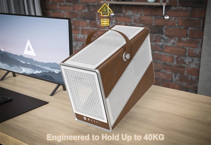 环保皮革表面设计，MONTECH 推出附提带 M-ATX 机箱 Heritage