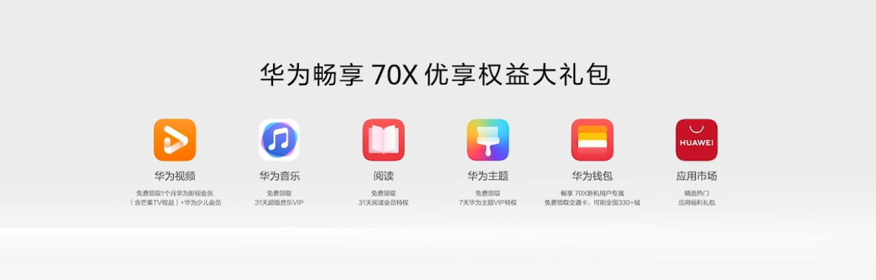 1799 元起华为畅享 70X 手机发布：北斗卫星图片消息首次下放，预计首发麒麟 8000A