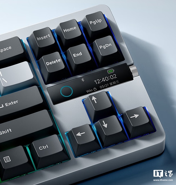 小米机械键盘 MK71 Pro 开售：71 键布局、1 英寸 LCD 屏，499 元