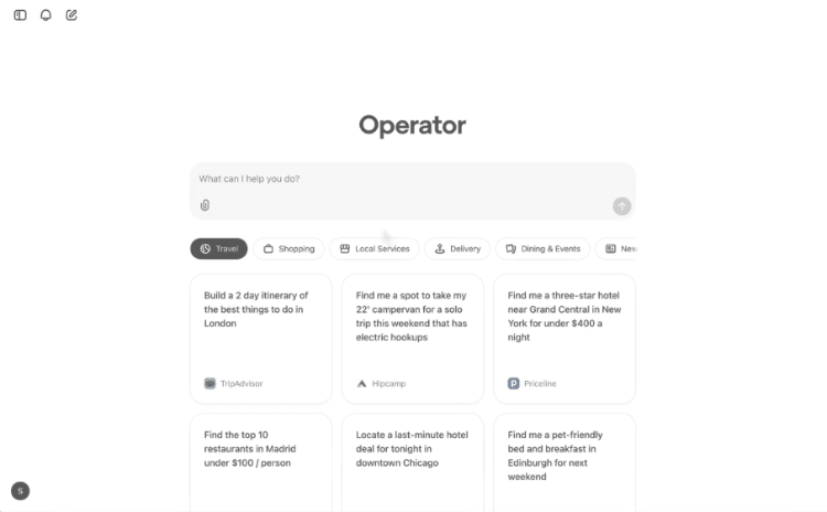 OpenAI 首个智能体 Operator 测评，你也能拥有 24 小时私人管家