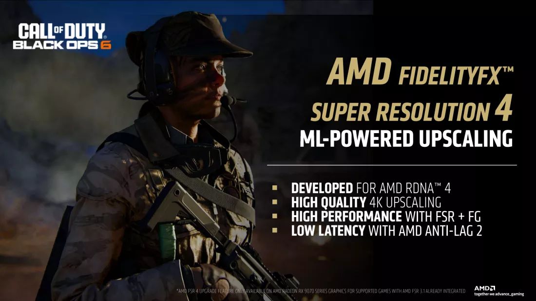 AMD FSR 4 超分锐画技术首秀惊艳：画质飞跃，挑战英伟达 DLSS 4