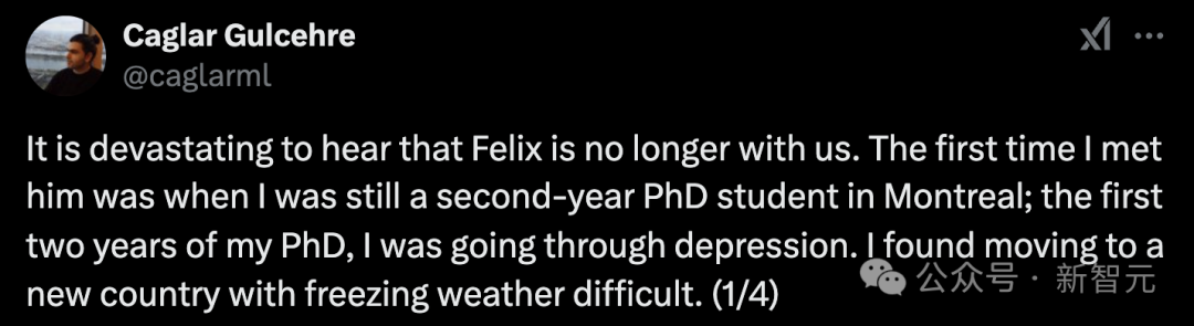 谷歌 DeepMind 天才科学家 Felix Hill 英年早逝，年仅 41 岁