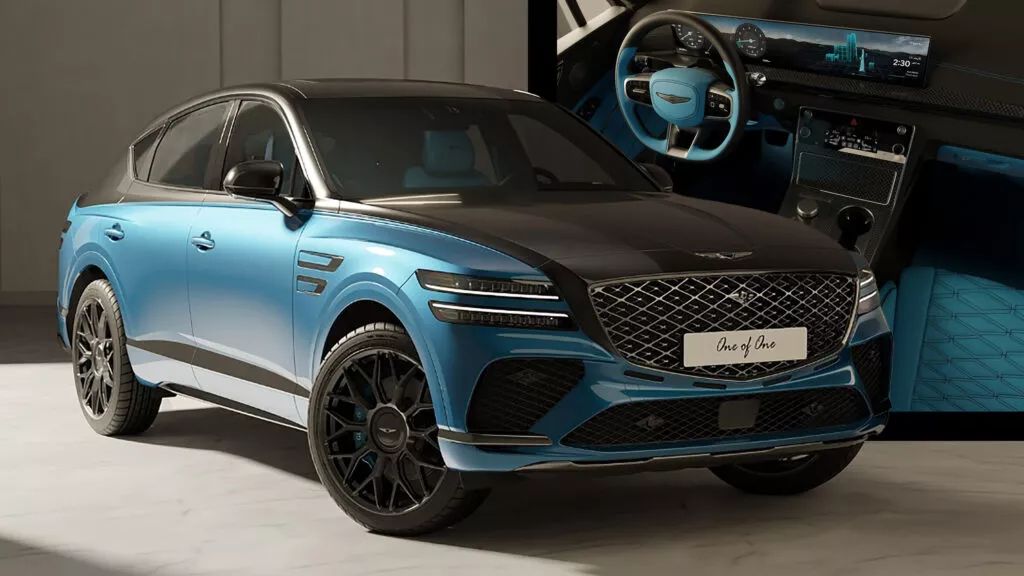 中东专属：捷尼赛思 GV80 Coupe 专属定制版亮相，奢华尽显
