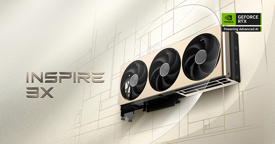 微星推出全新 VANGUARD 神龙、INSPIRE 硬派师系列 GeForce RTX 50 显卡