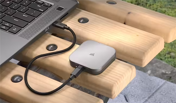 海盗船推出高速USB4磁吸移动固态硬盘EX400U：最高4TB容量