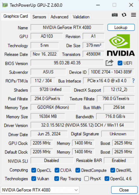GPU-Z 2.62 版本更新发布，全面支持英伟达 RTX 50 系列显卡架构