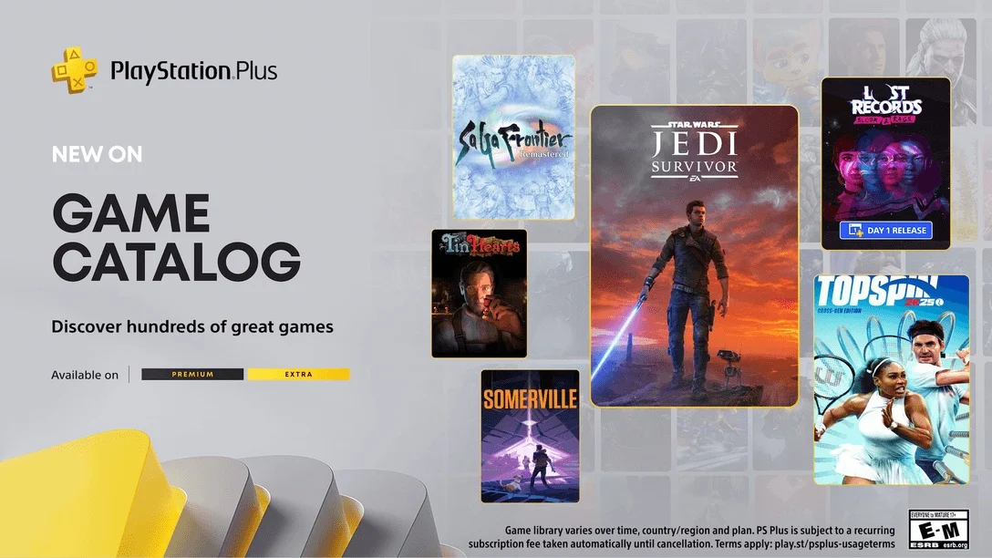 索尼公布 2 月 PS Plus 新增游戏阵容：《星球大战绝地：幸存者》领衔