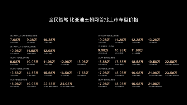698的海豚带智驾？高阶智驾的普及时刻，到了！
