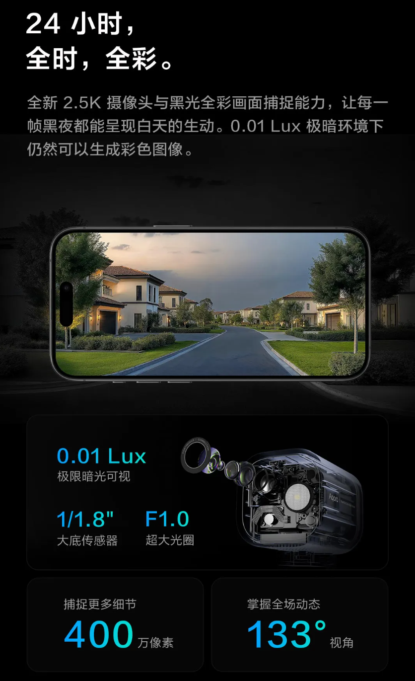 绿米 Aqara 智能摄像机 G5 Pro 首销：7 种 AI 视觉识别、支持 HomeKit，1299 元起