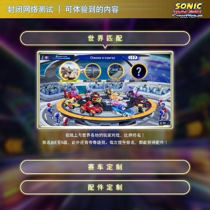 《索尼克赛车 交叉世界》首支预告片公开，2 月 22 日开启 PS5 封闭网络测试