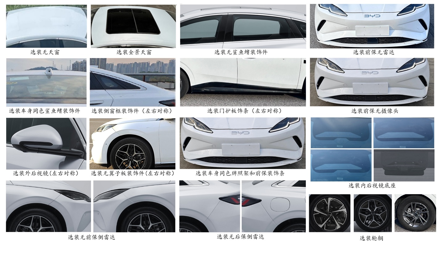 比亚迪海豹 06 EV 纯电轿车申报：提供 160kW 和 110kW 双动力版本