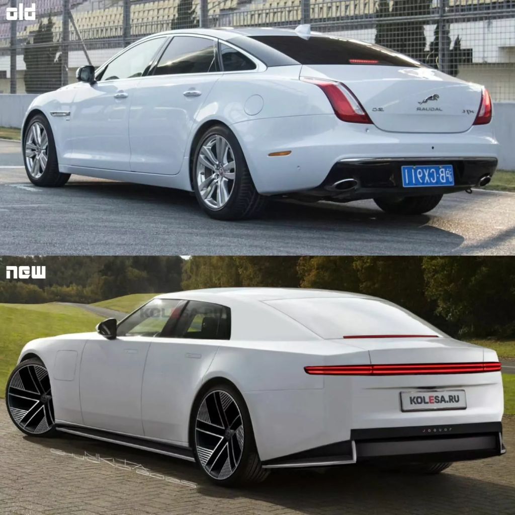 挑战宾利、迈巴赫：捷豹 Type 00 量产版电动豪华轿车渲染图曝光，WLTP 工况续航 770 公里