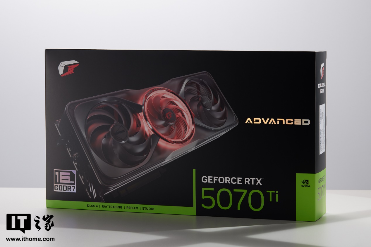 【IT之家评测室】七彩虹 iGame GeForce RTX 5070 Ti Advanced OC 16GB 显卡评测：赛博科幻风设计，轻松驾驭 4K 光追游戏