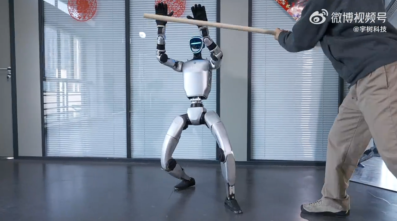被质疑 AI 合成画面，宇树科技官方发布人形机器人干扰环境跳舞实拍视频