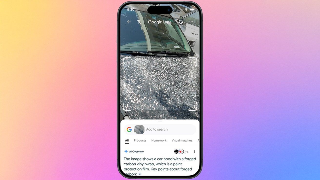 谷歌圈选即搜登陆苹果 iPhone，让信息触手可及