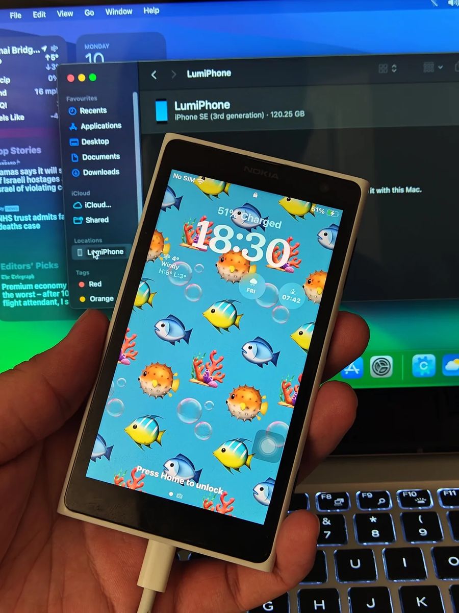 诺基亚 Lumia 1020 换“芯”记：iPhone SE 3“灵魂附体”，适配 iOS 带来新生