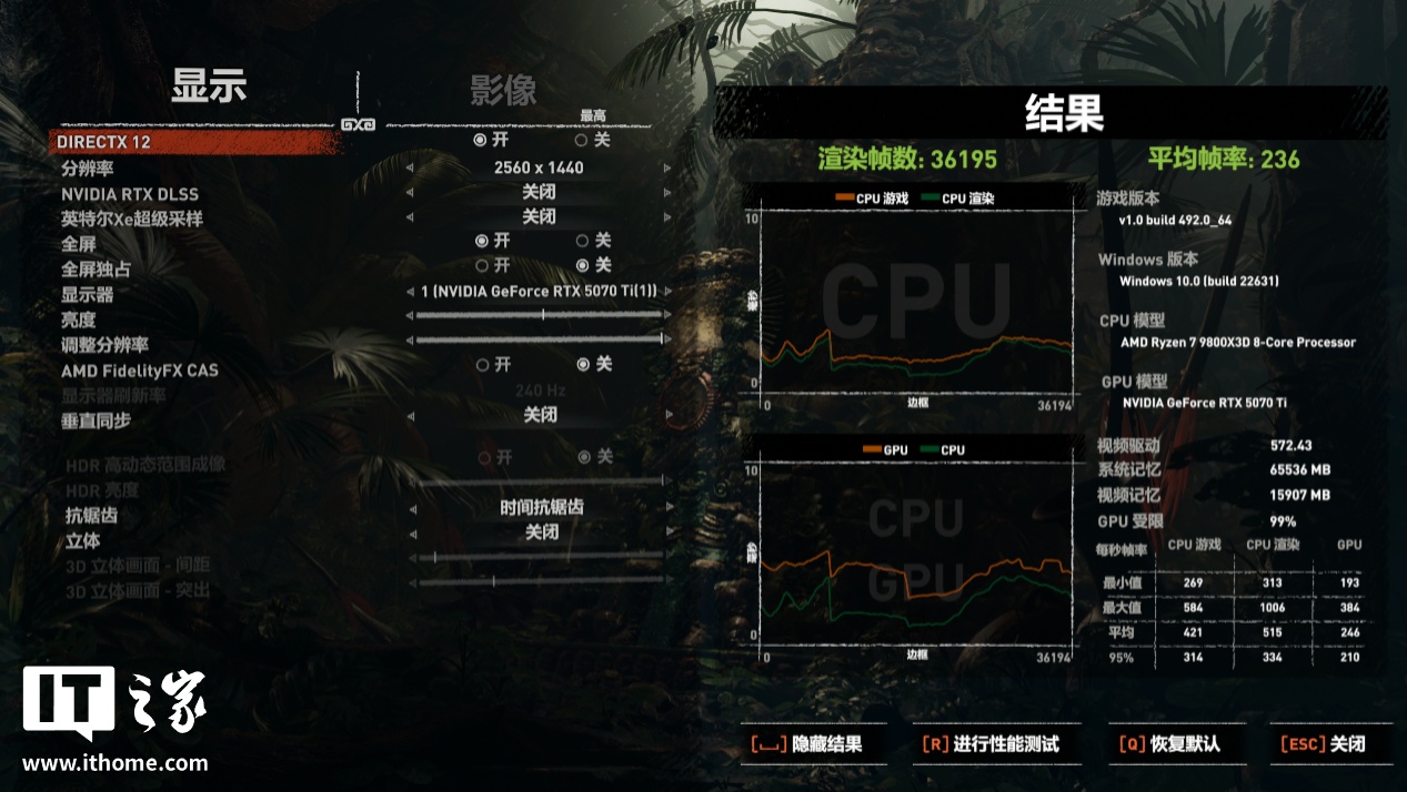 【IT之家评测室】影驰 GeForce RTX 5070 Ti 金属大师白金版 OC 显卡评测：新一代 4K 游戏甜品卡