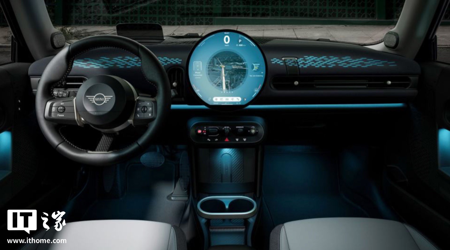 2024 款改款电动 MINI COOPER E 经典派上市：增加驾驶座加热 / 记忆 / 按摩选装，20.98 万元
