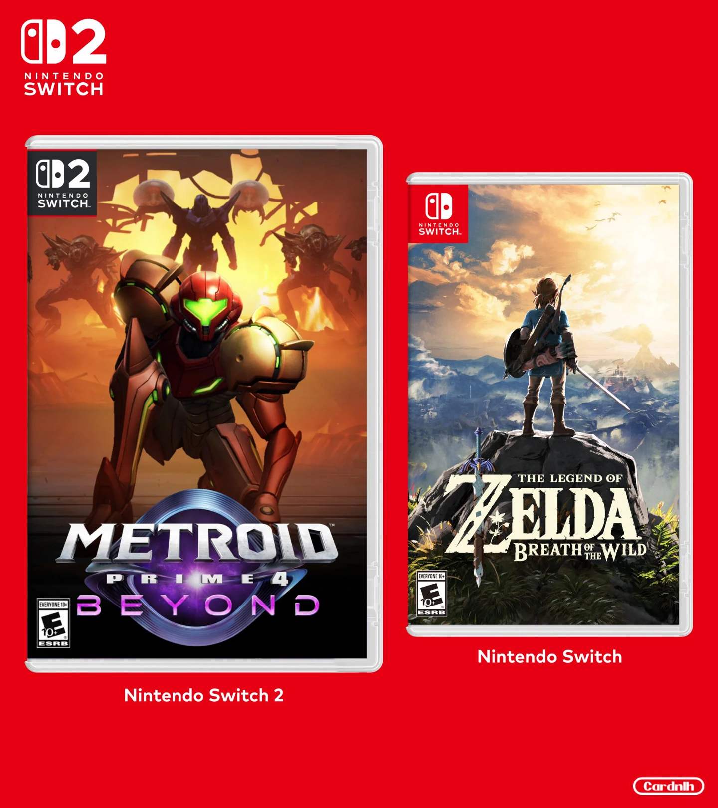 任天堂 Switch 2 实体游戏盒尺寸曝光为 19.5cm×13cm，相对现版本体积变大 40%