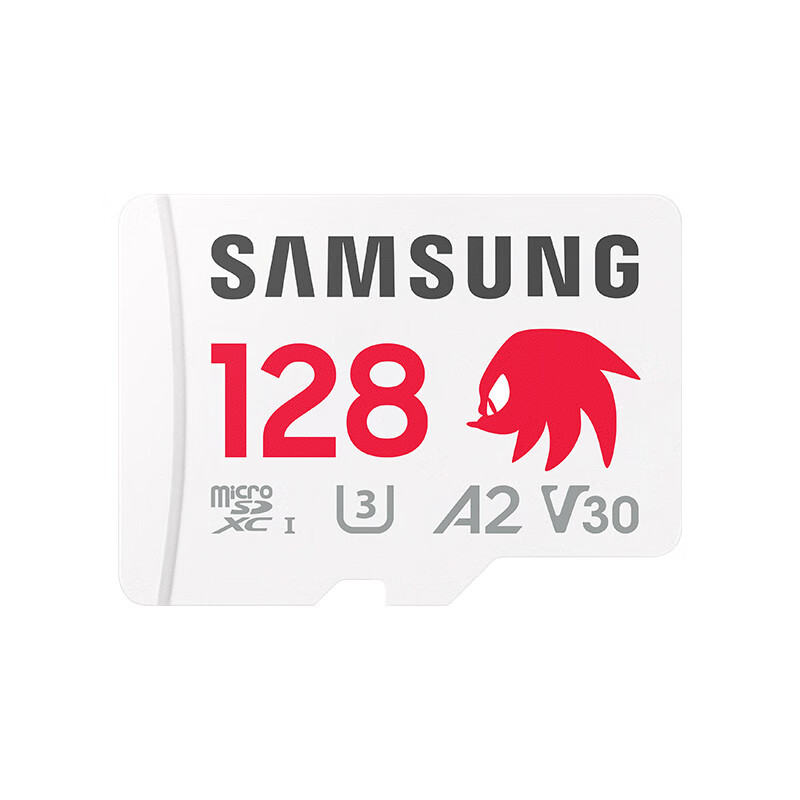 三星世嘉联名 microSD PRO Plus 索尼克游戏 TF 存储卡国行上市：读取速度 180MB/s，99 元起