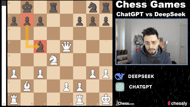 DeepSeek 下棋靠忽悠赢了 ChatGPT，网友称“孙子兵法都用上了”