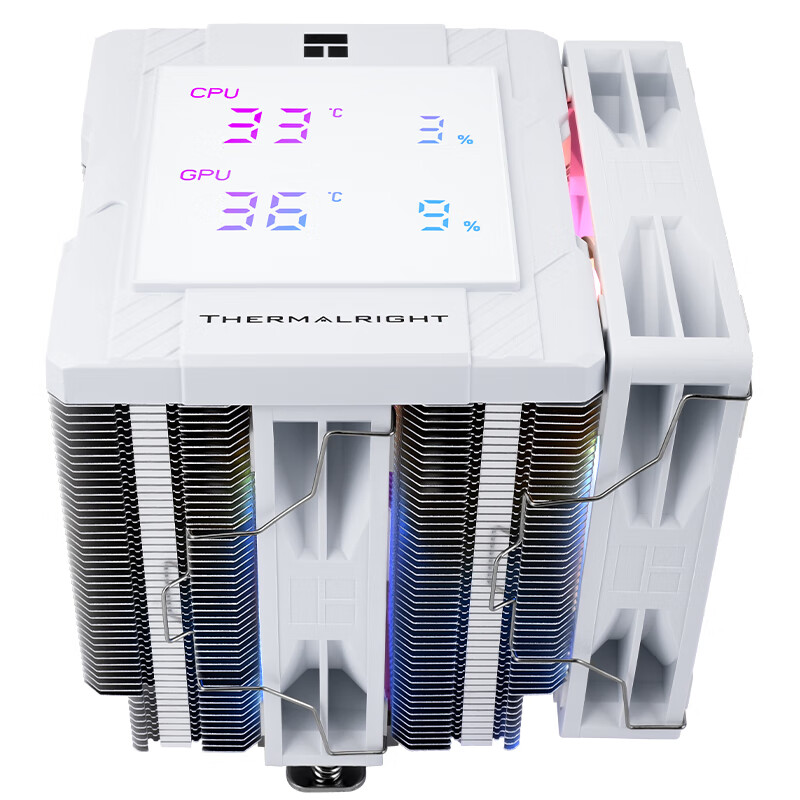 利民 Peerless Assassin 120 Digital ARGB WHITE“绝双刺客”散热器开售：245W 解热，264 元