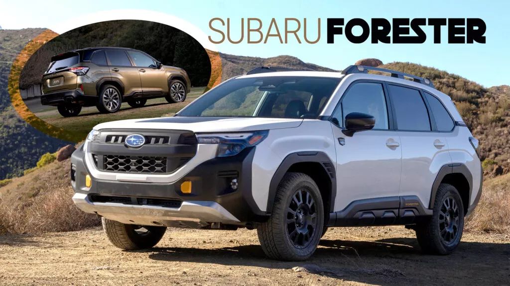 斯巴鲁 FORESTER 森林人混动版和 Wilderness 越野版 SUV 登场