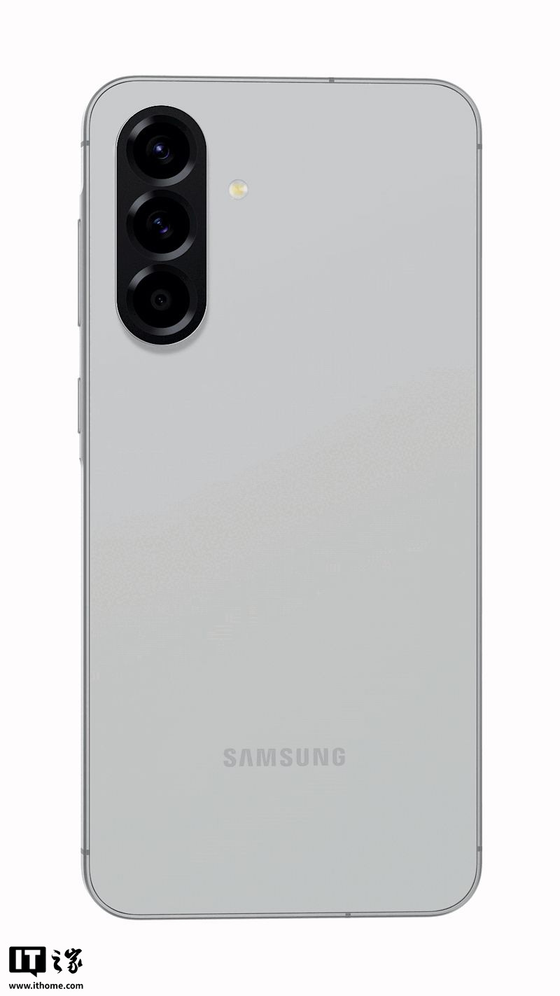 三星 Galaxy A56 5G 手机新渲染图：Exynos 1580 芯片、45W 快充、拉丝铝合金边框