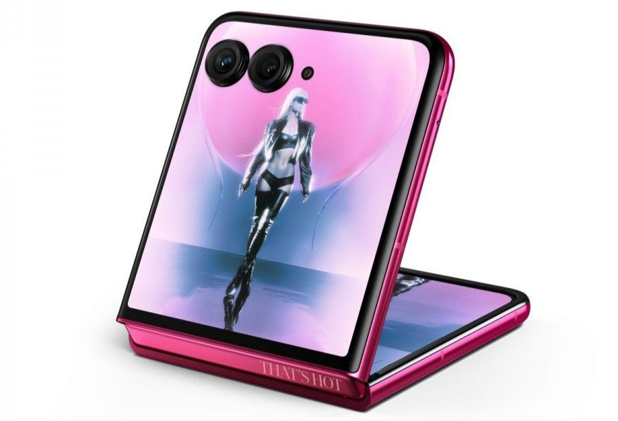 粉色风暴来袭：摩托罗拉推出帕丽斯・希尔顿限量版 Razr+ 2024 折叠手机