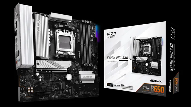 华擎推出其首款“Pro X3D”系列 AMD 主板，但没有任何特殊之处