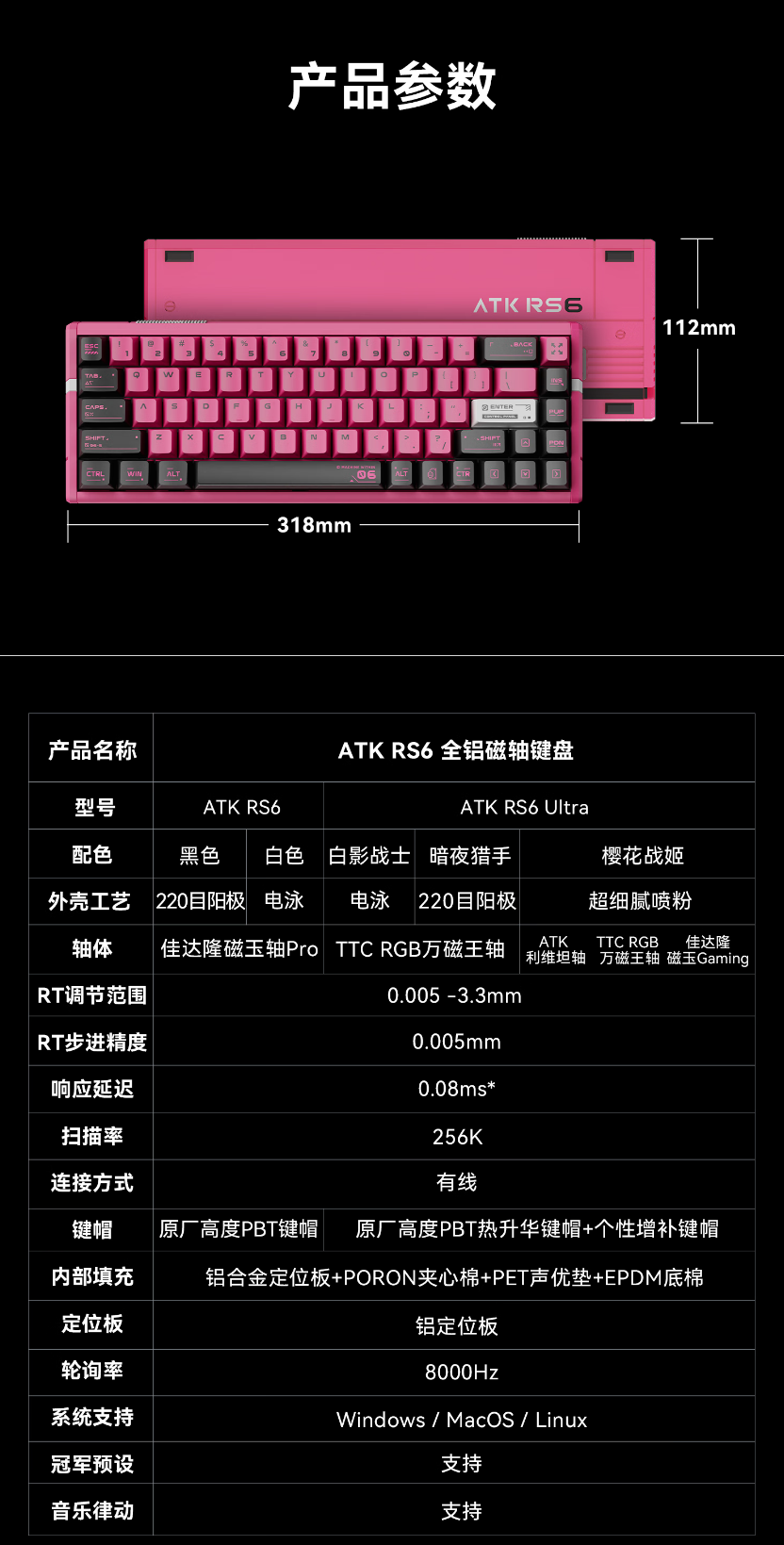 Aspas 刷新《无畏契约》击杀纪录，比赛“神器”ATK 磁轴键盘 RS6 首发价 599 元起