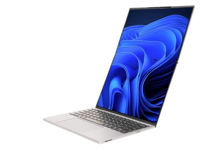 联想 ThinkBook Flip AI PC 折叠屏笔记本渲染图曝光
