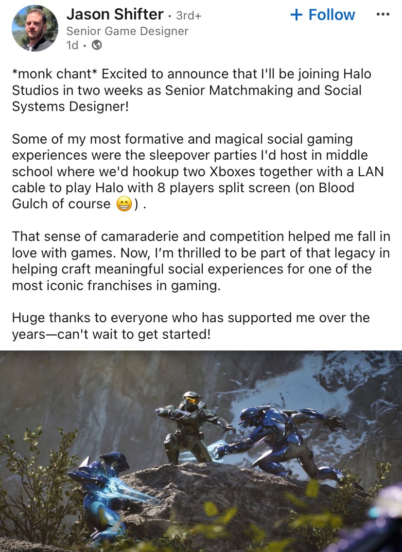 索尼《星鸣特攻》开发商解散后，三名核心员工加盟微软 Xbox《光环》工作室