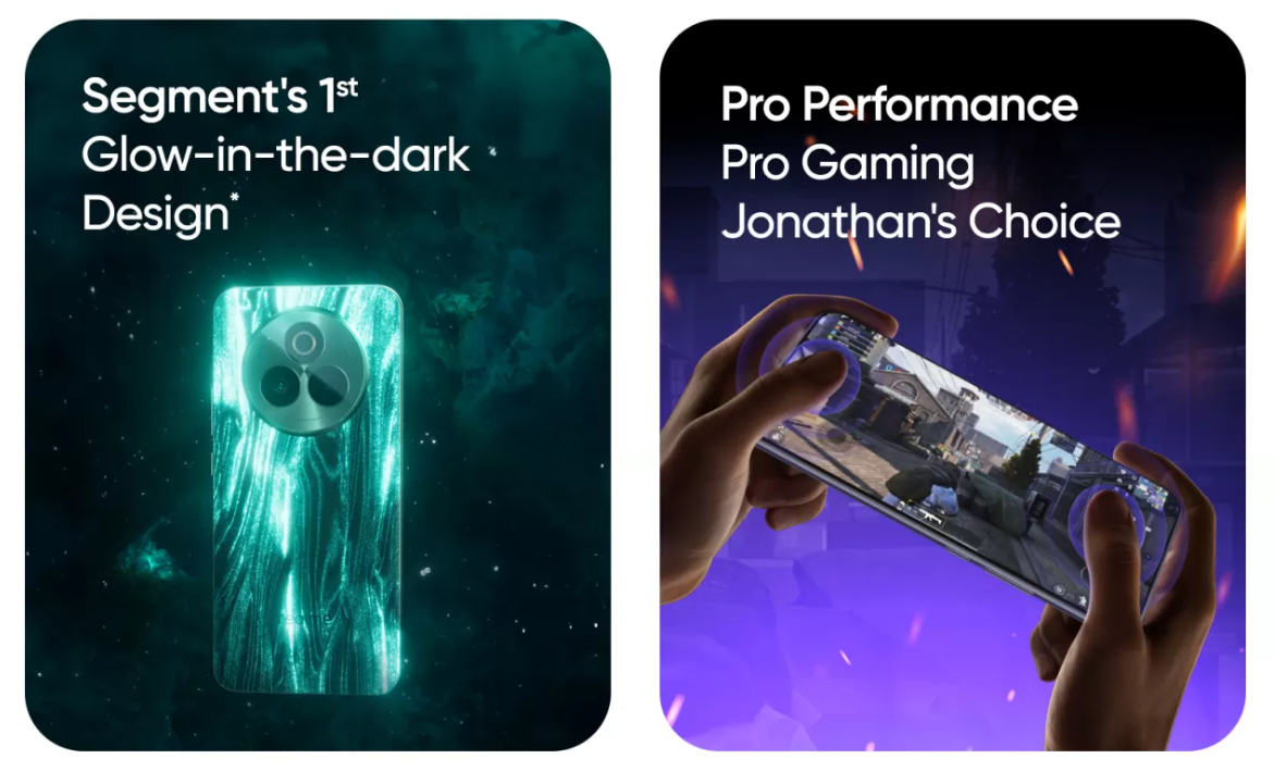 真我海外新机“realme P3 Pro”亮相：骁龙 7s Gen 3、1.5K OLED 四等深屏