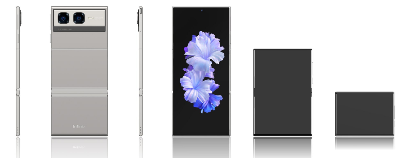 竖向三折叠，传音 Infinix ZERO 系列迷你三折概念机亮相