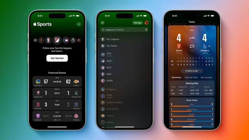 “玻璃质感”成新宠？苹果 Invites 和 Sports 应用剧透 iOS 19 设计风格