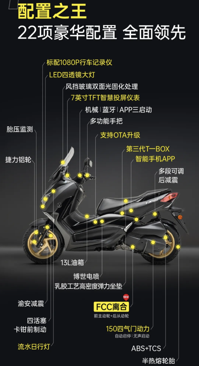 2025 款天鹰 TX150 摩托正式上市：外观焕新、引入三代 T-BOX 互联系统，13280 元