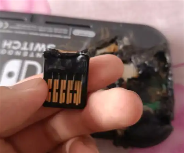 Switch卡带经历火灾后毫发无损 网友感叹：仁坚强