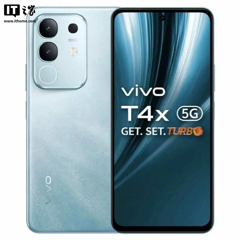 vivo T4x 手机海外发布，配备 6500mAh 电池和 120Hz 屏
