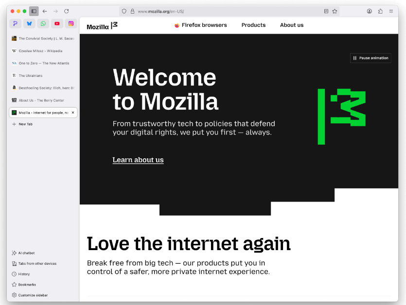 火狐浏览器 Firefox 136 更新发布：垂直标签页正式上线，新增支持 AMD GPU Linux 视频加速