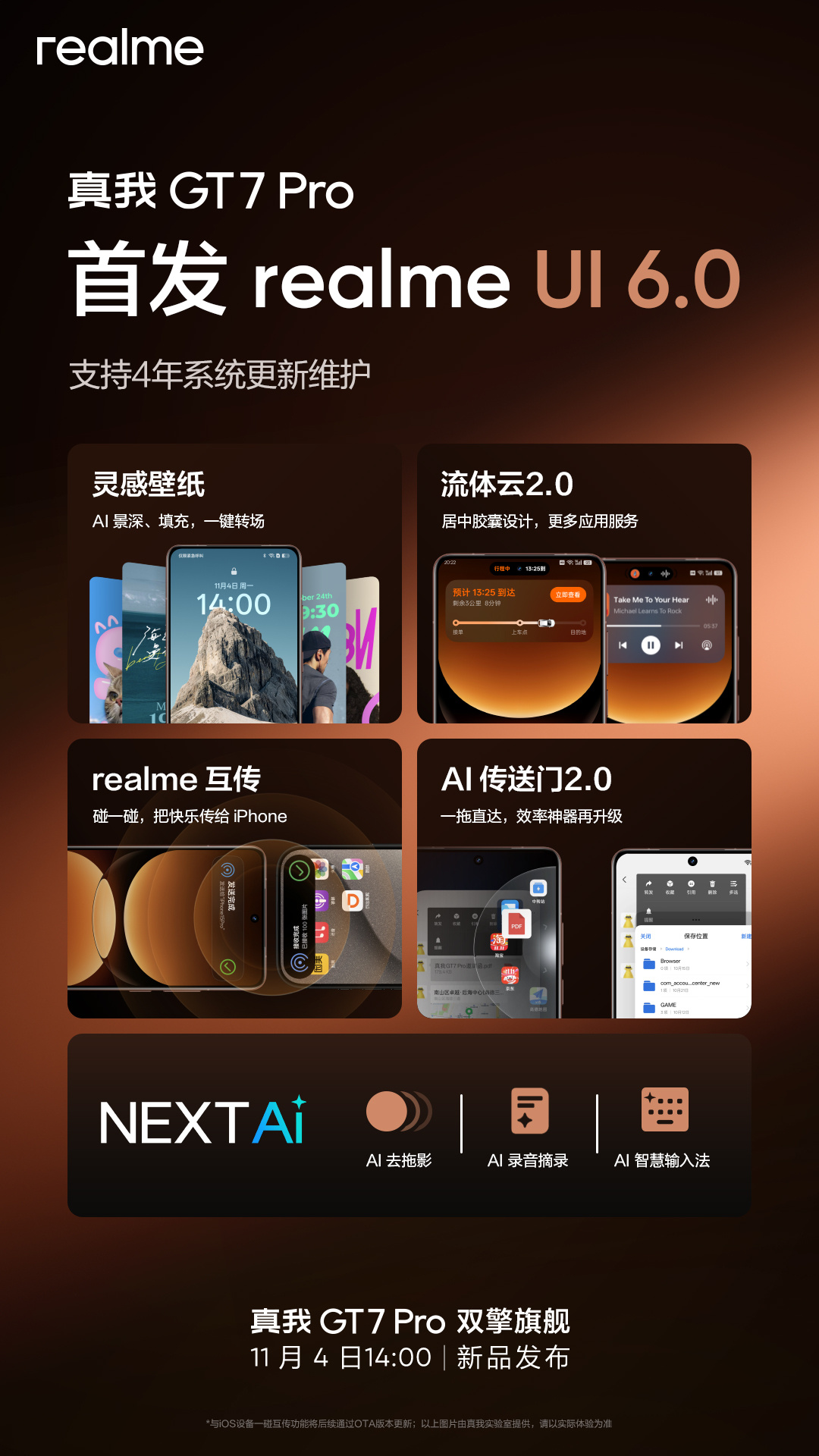 realme UI 6.0 正式版更新最后一批机型升级计划公布