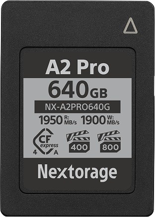 全球首款 VPG800 认证存储卡，Nextorage 发布 CFe Type A 规格 NX-A2PRO