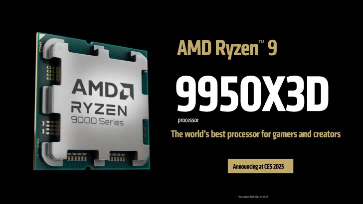 AMD R9 9900/9950X3D 处理器确认 3 月 12 日上市，售价 4599~5599 元