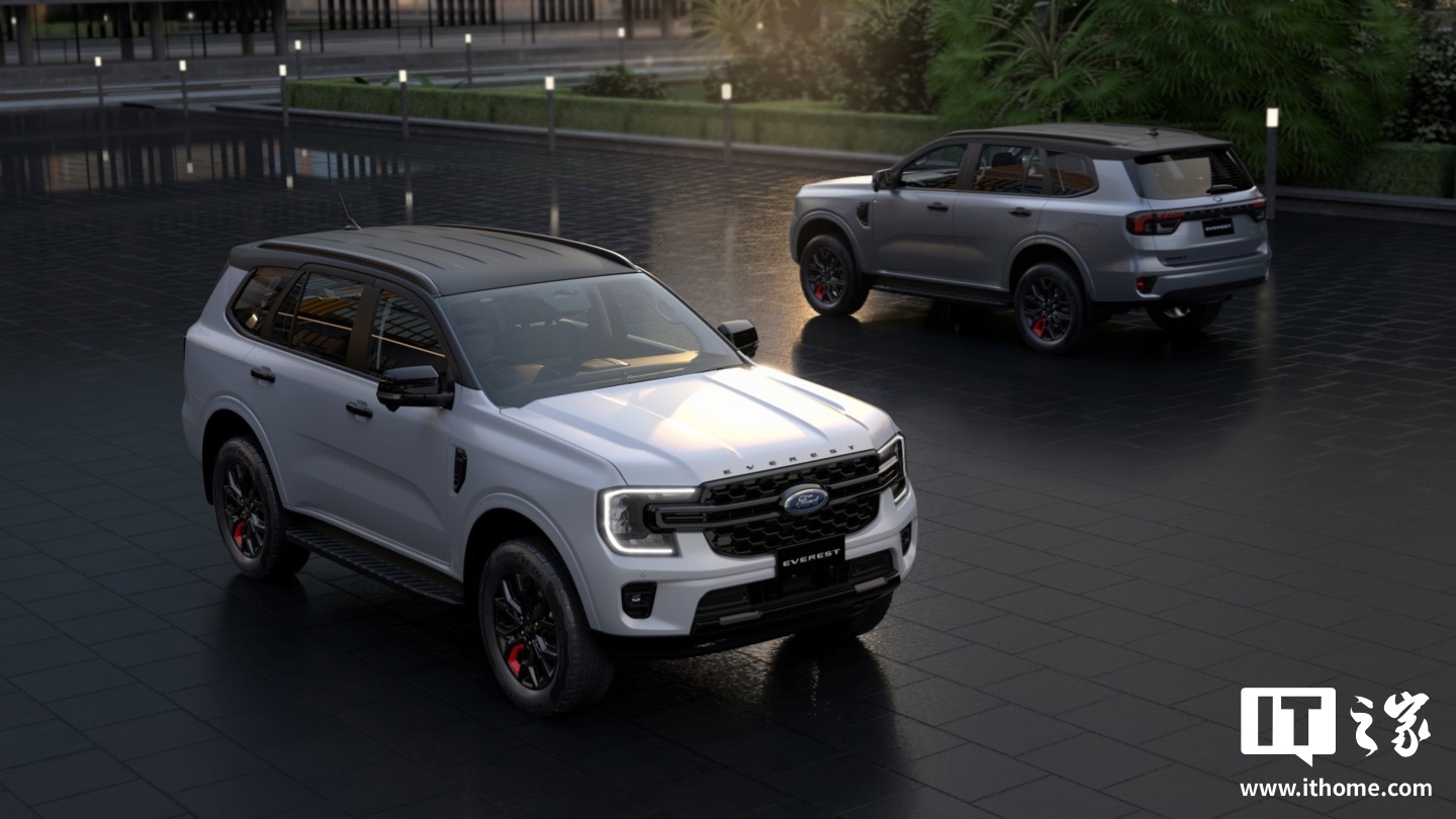 2025 款福特撼路者特别版 SUV 海外上市：搭 2.0T 柴油发动机，161.9 万泰铢