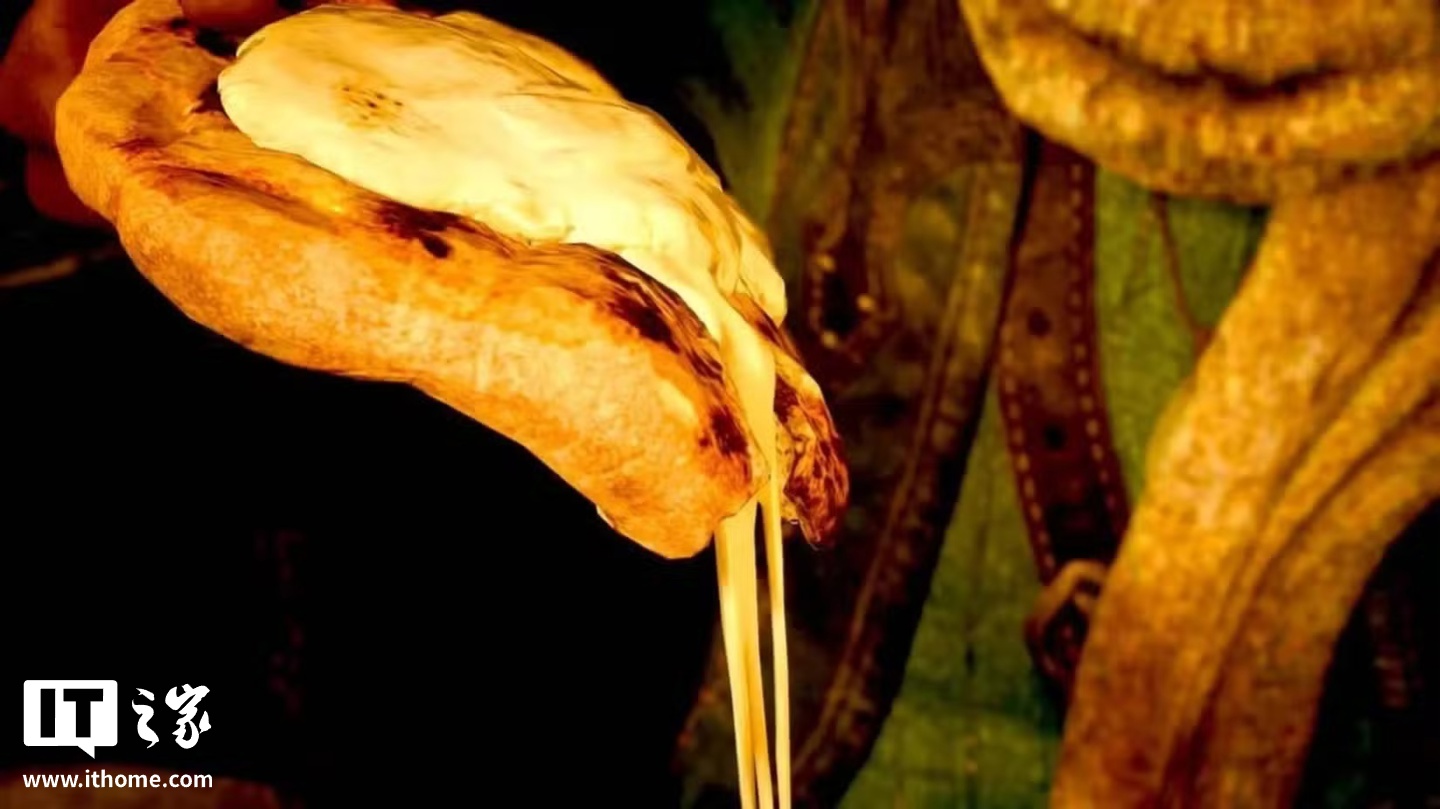 游戏美食“太诱人”，《怪物猎人：荒野》带火“奶酪馕”