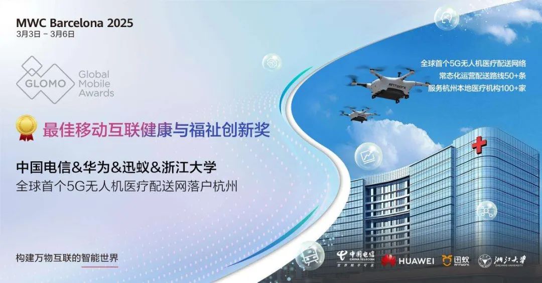 行业首次，华为无线在 MWC 2025 斩获八项 GLOMO 大奖