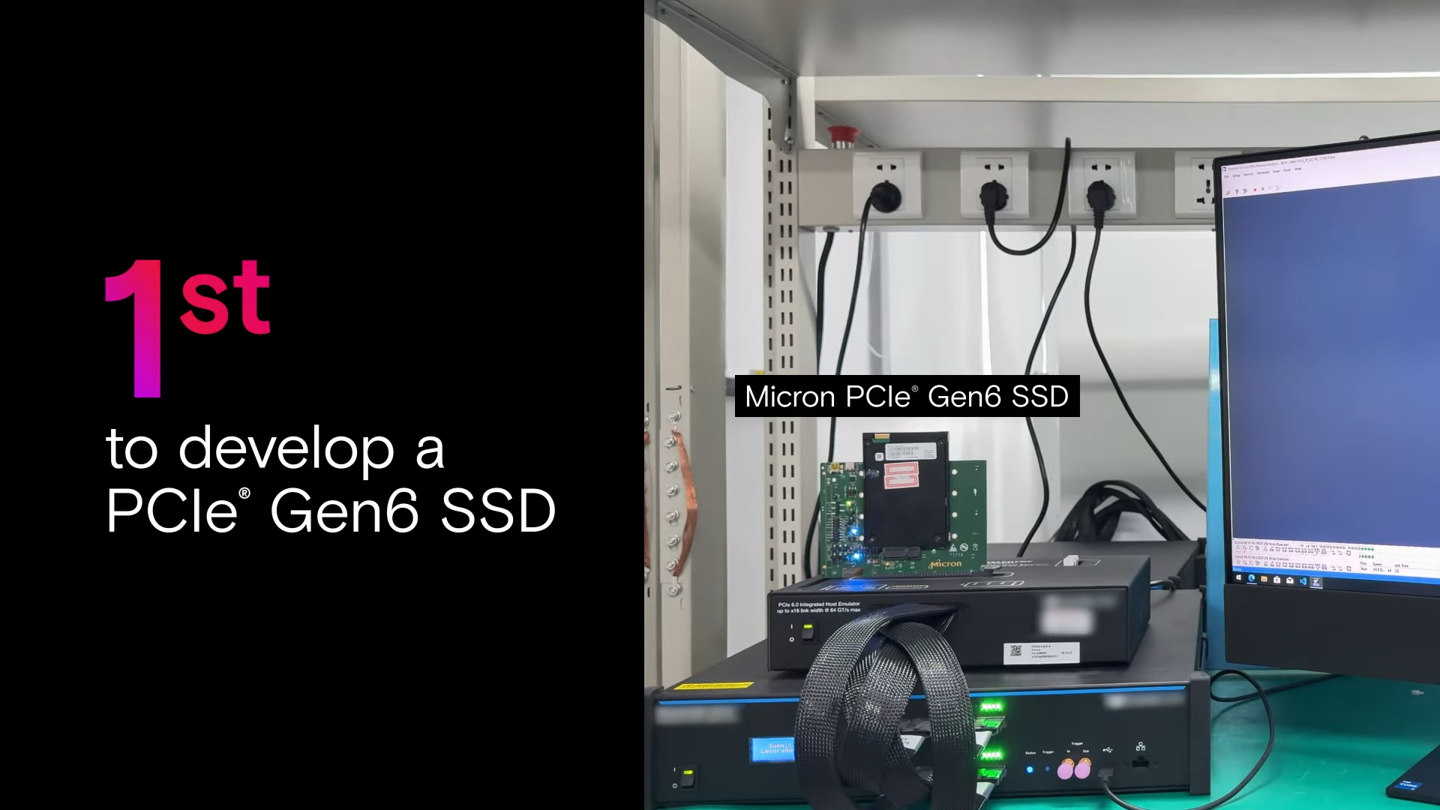 27.14 GB/s，美光旗下全球首款 PCIe 6.0 固态硬盘再刷新读速纪录